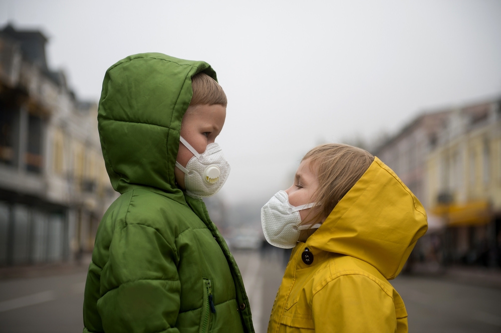 bambini smog
