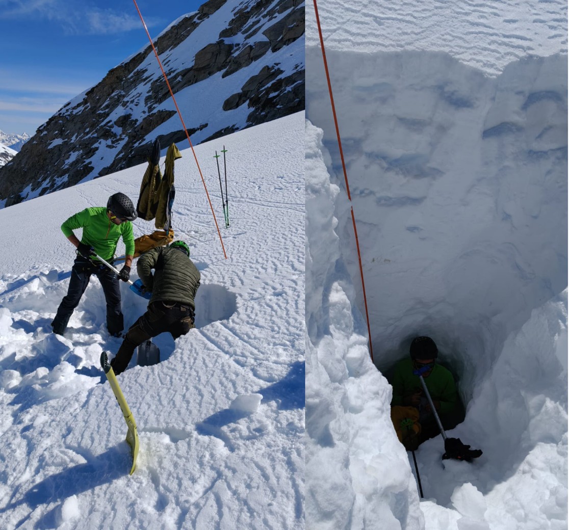 rilievi glaciologici Valle d'Aosta