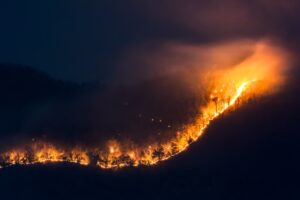 polveri incendi Canada Italia
