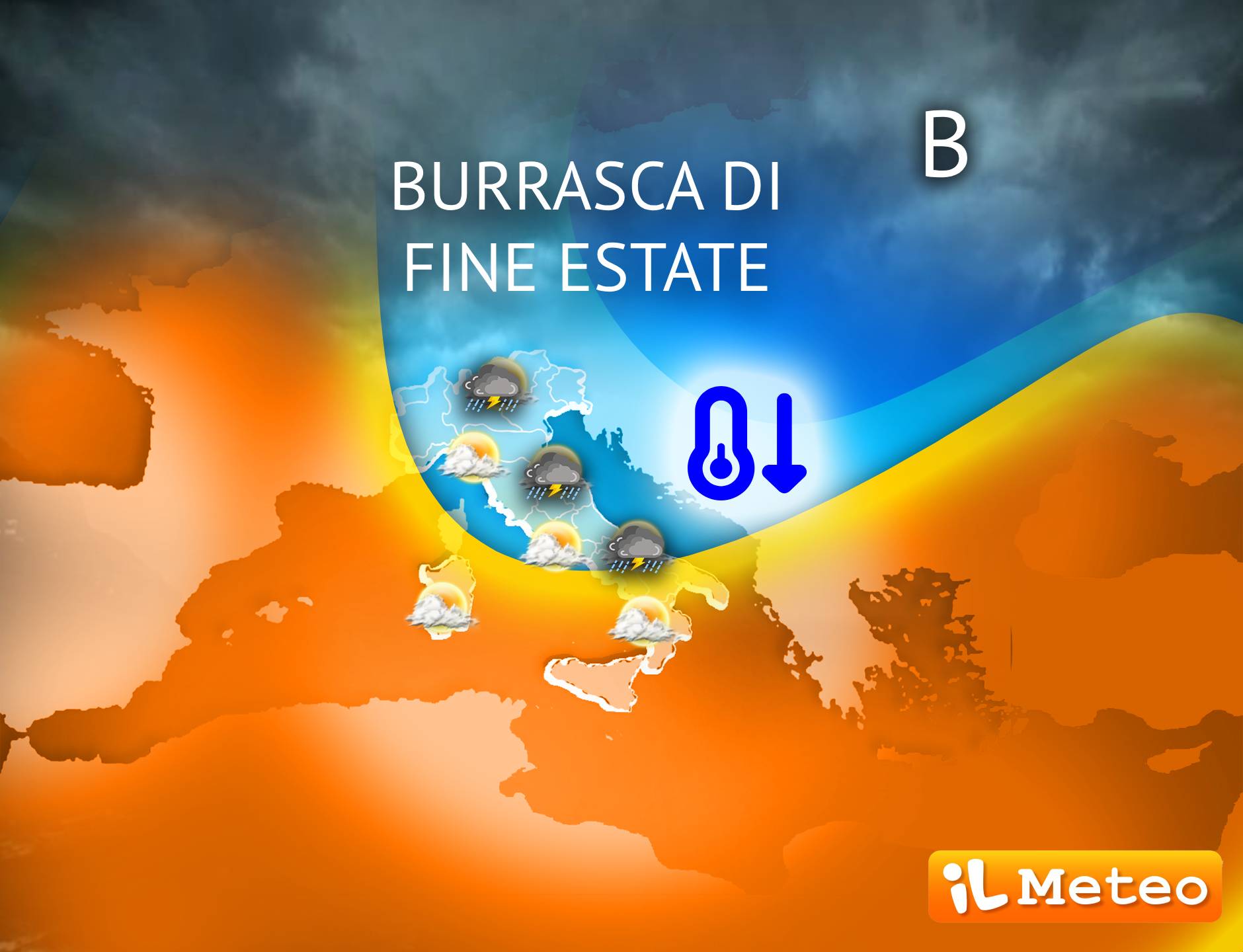 meteo weekend instabilita