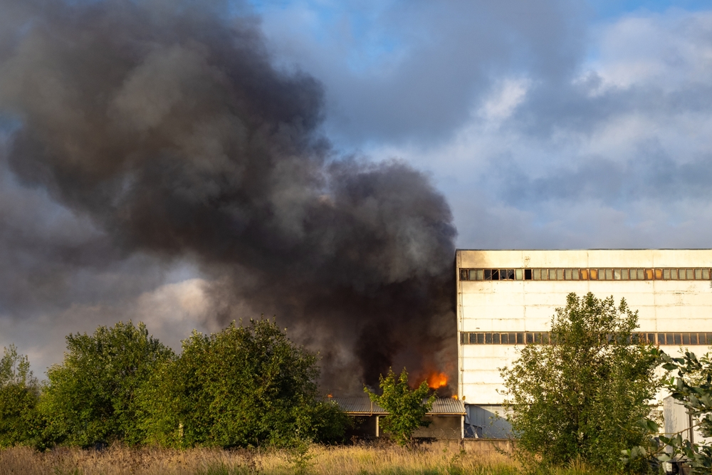 Incendio Teano qualità aria