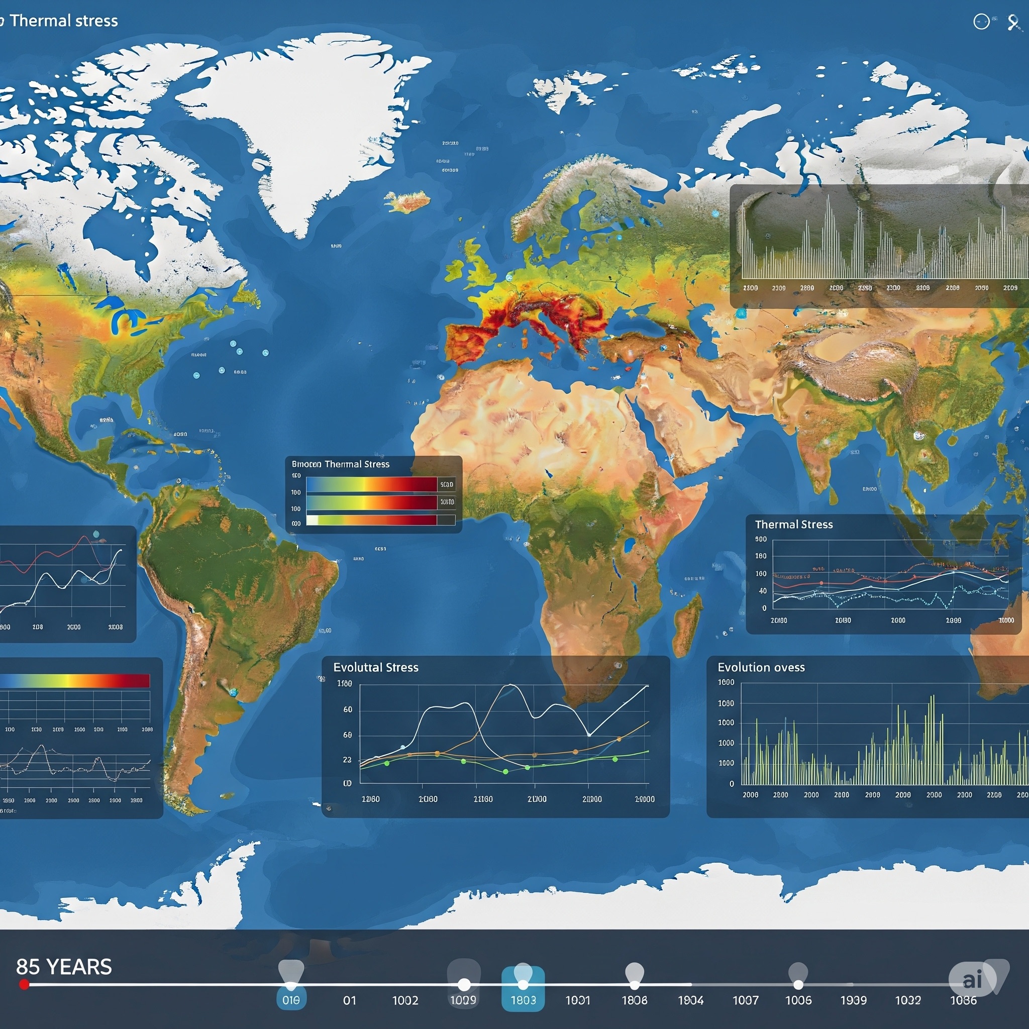 Thermal Trace Copernicus clima stress da caldo