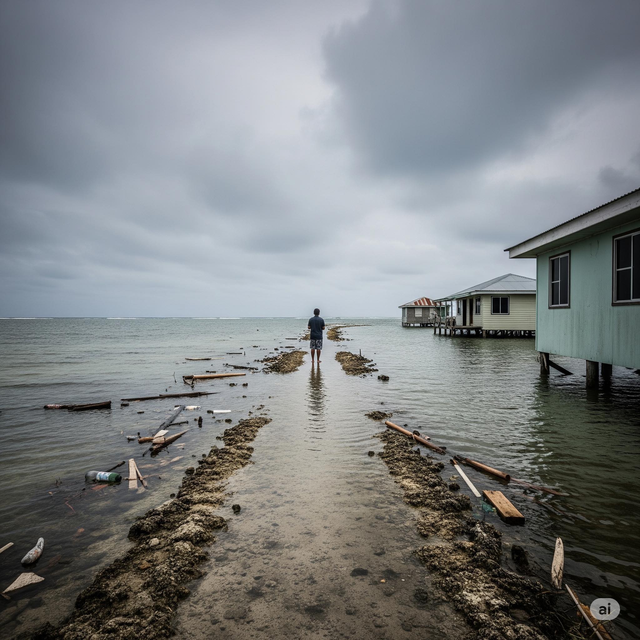 migrazione climatica Tuvalu innalzamento livello del mare