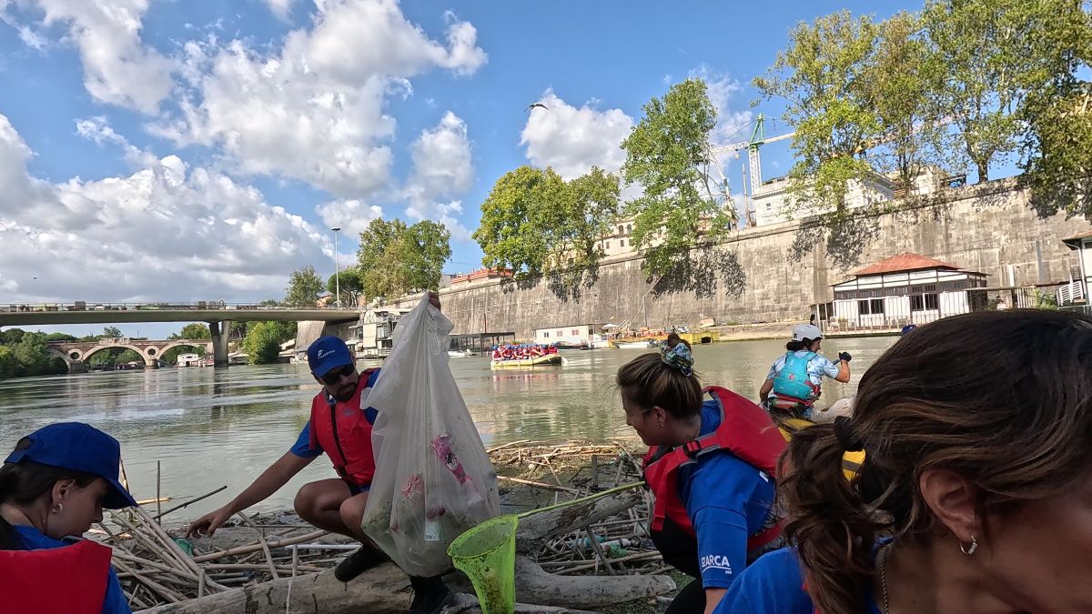 Marevivo Rifiuti Tevere