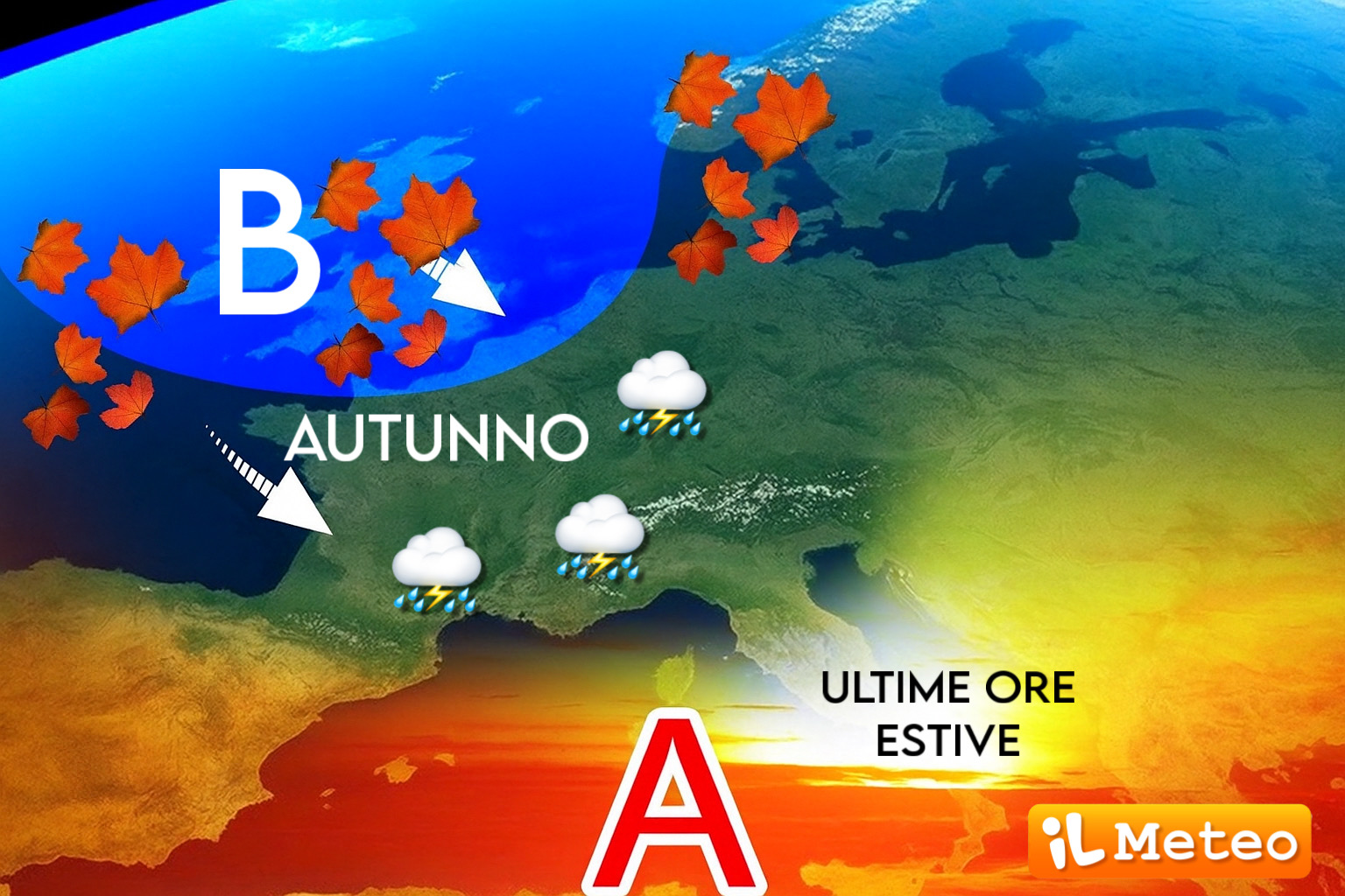 meteo Italia crollo termico