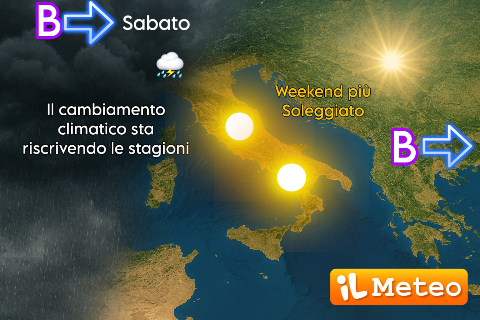 cambiamento climatico altera stagioni