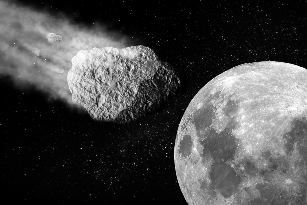 Luna asteroide