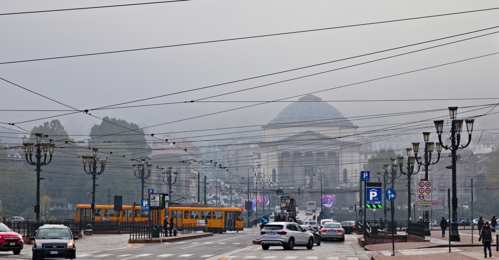 Torino semaforo smog