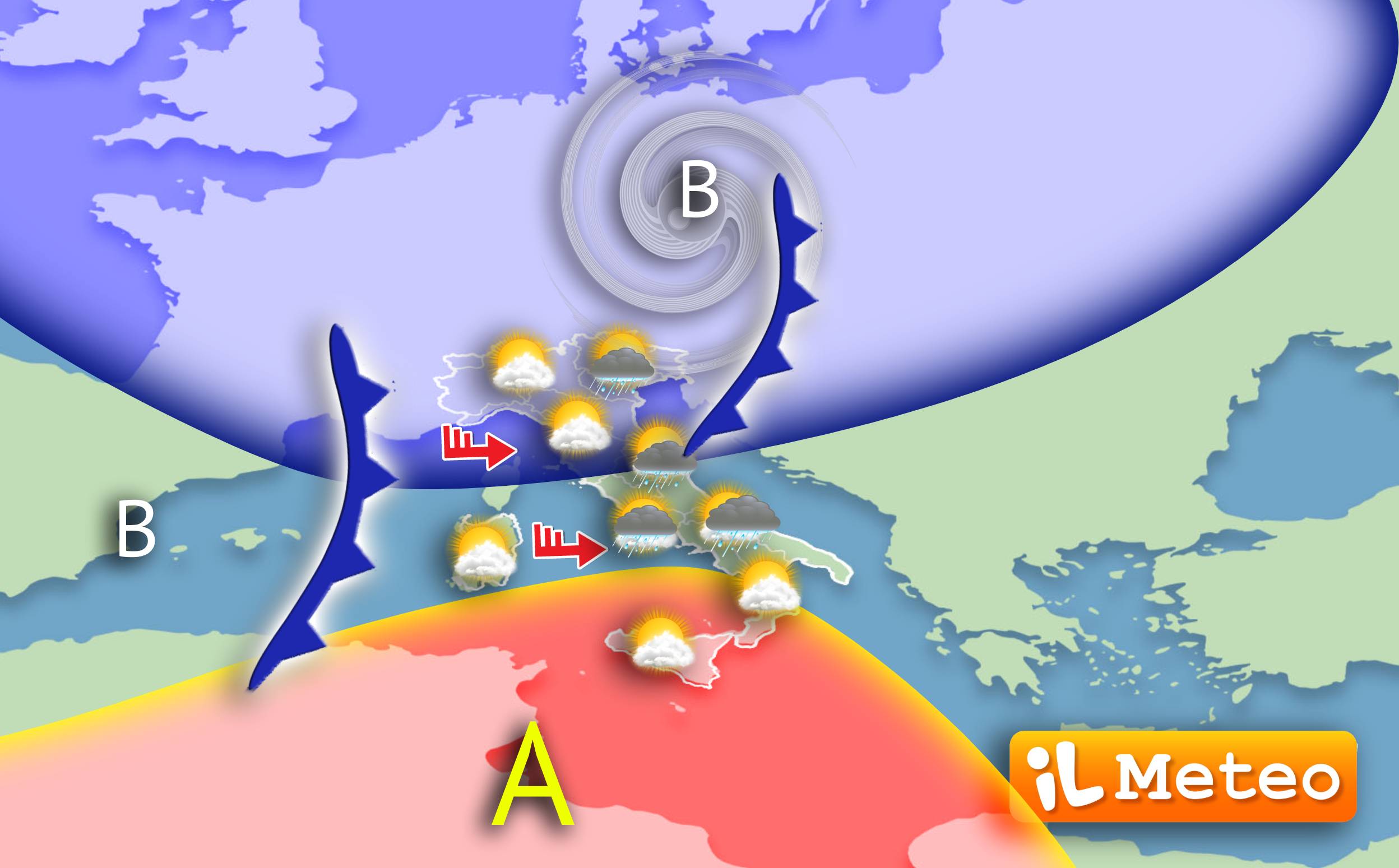 ciclone Italia