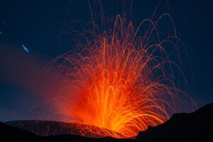 eruzione Etna ambiente