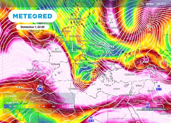 meteo febbraio vortice polare