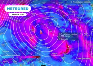ciclone San Valentino