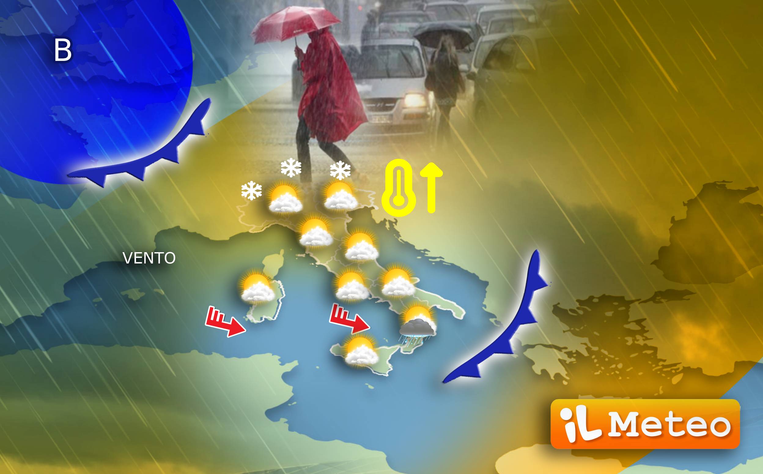meteo febbraio 2026