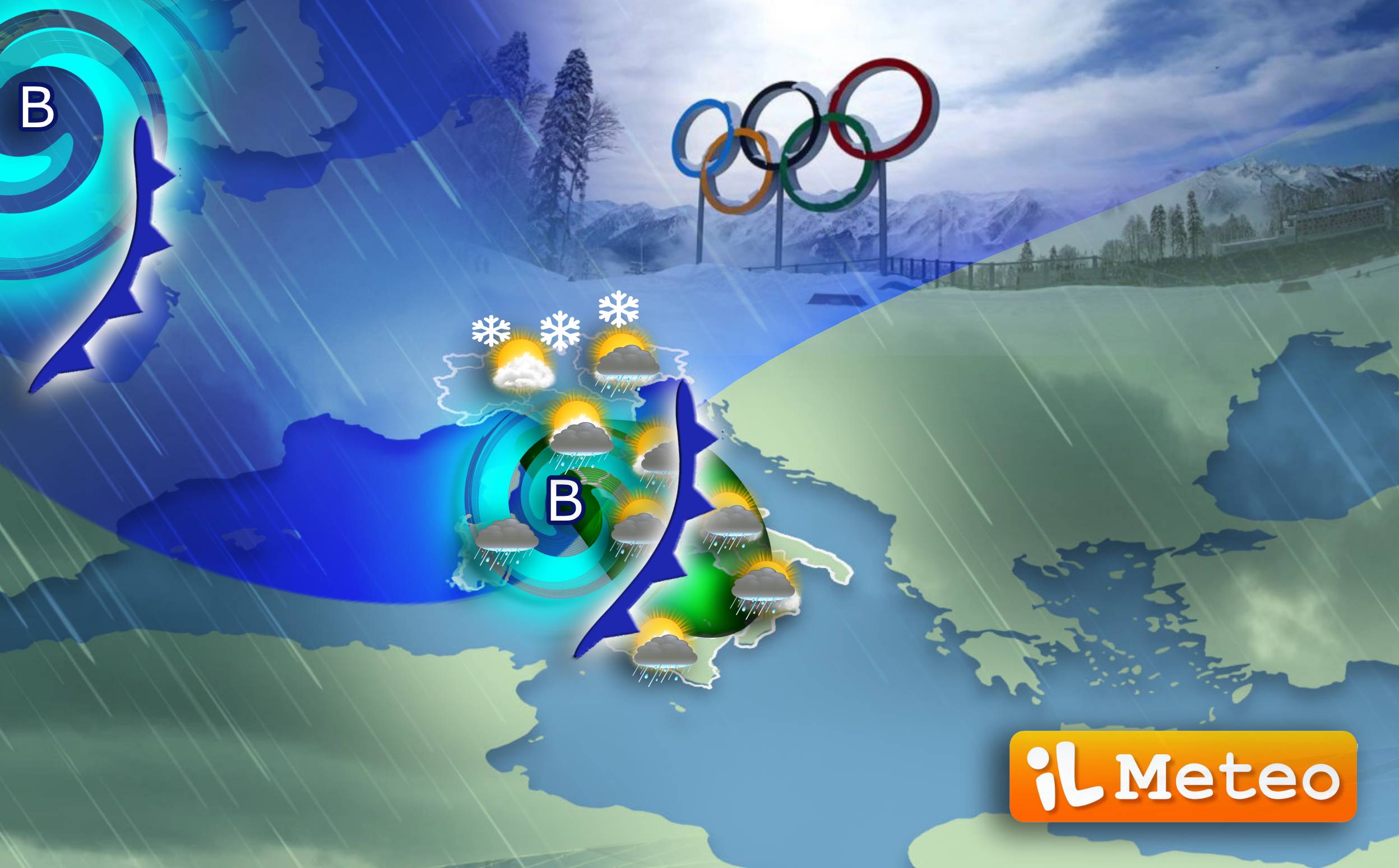meteo olimpiadi neve
