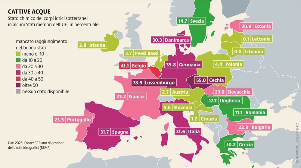 atlante2 Atlante dell’Acqua: siccità, PFAS e stress idrico tra sfide climatiche e digitali